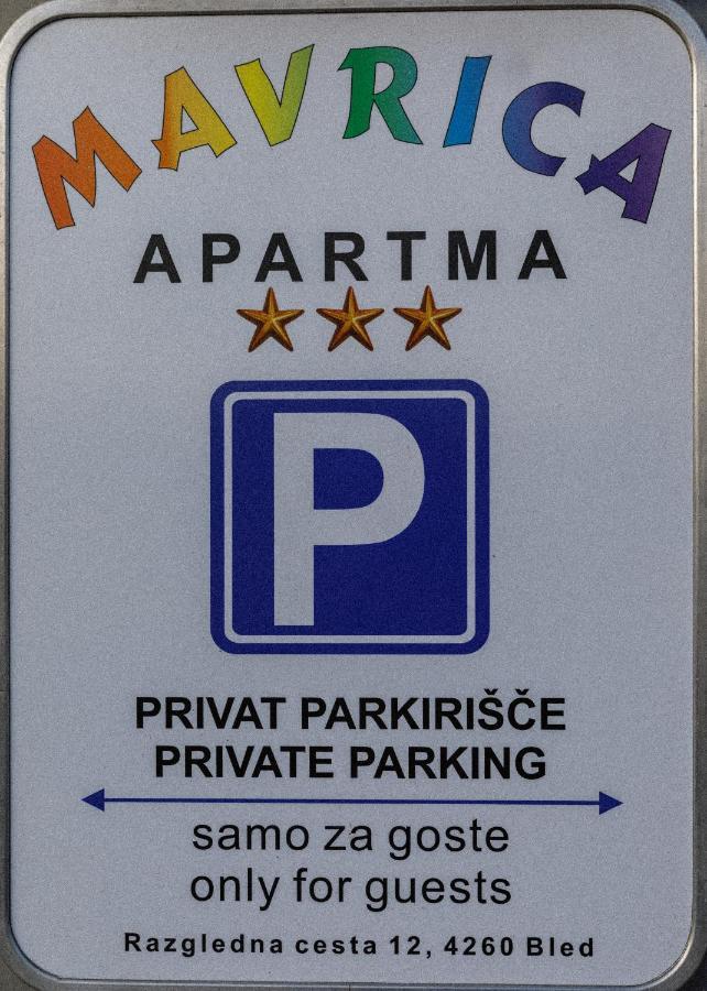 Apartment Mavrica 블레드 외부 사진